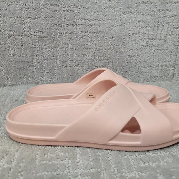 Cole Haan Findra Eva Pool Unisex Adults US W10 M8 Pink Slip On Slide Sandal - Picture 7 of 11